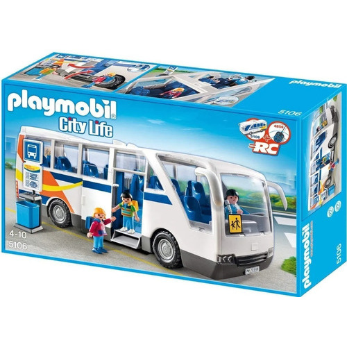 Colectivo Autobus Escolar Bus Playmobil 5106 Playlgh