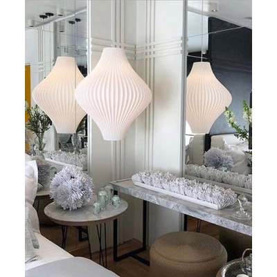 Lampara Colgante 40cm Deco Diseño Exclusivo Sustentable D3d Natural