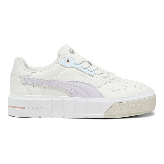 Zapatillas Puma Mujer Cali Court Lth 393802 07 Blanco