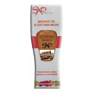 Lubricante Para Masaje Comestible Sxo Todo Cuerpo Sabor Chocolate