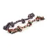 Hueso Soga Perro Anti Stress 40 Cm Colores 3 Nudos