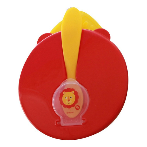 Juego De Alimentación - Fisher Price Color Rojo