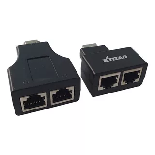 Extensor De Sinal Repetidor Hdmi Ate 30m Via Cabo Rede Rj45