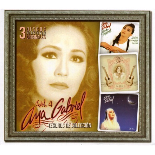 Ana Gabriel - Tesoros De Coleccion / Vol 4 -  3 Cd 