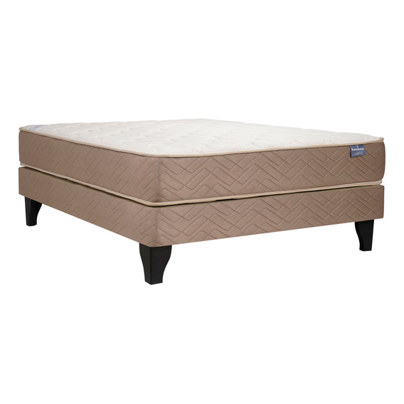 Cama Europea Bamboo 2 Plazas Celta Color Beige