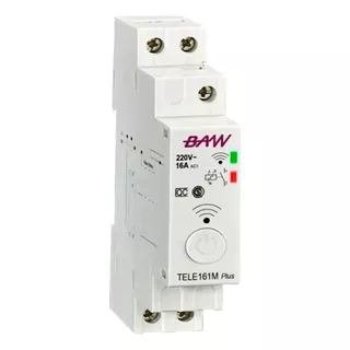 Interruptor Wifi Smart Inteligente 16a Din Baw Tele161m Plus