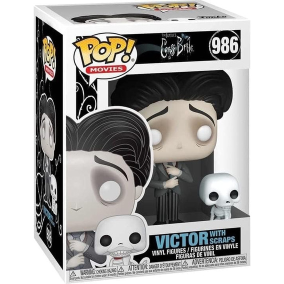 Funko Pop Corpse Bride - Victor W/ Scraps #986