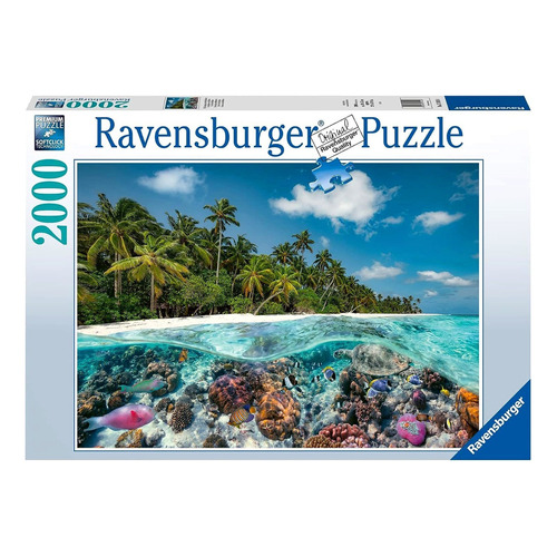 Rompecabezas Puzzle 2000 Buceo En Las Maldivas Ravensburger