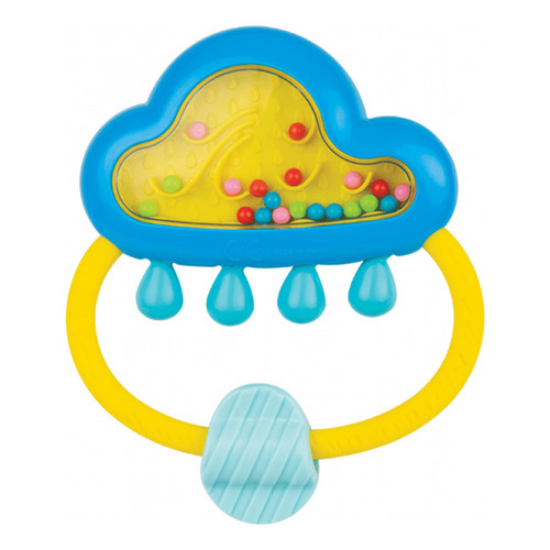 Sonajero Nube Winfun - Giro Didáctico Color Celeste Diseño Nube de lluvia