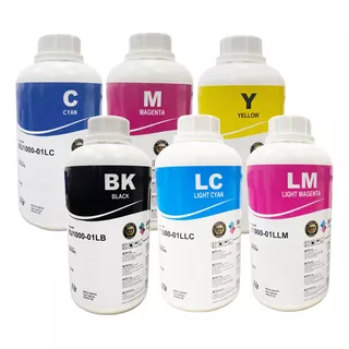 Tinta Premium Compatível Com Série L800 L805 Eu1000 6x500ml