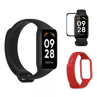  Xiaomi Smart Band 8 Active  + Pulsera + Protector 3d