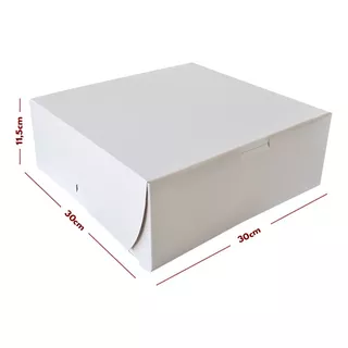 Caja Carton Blanca Grande