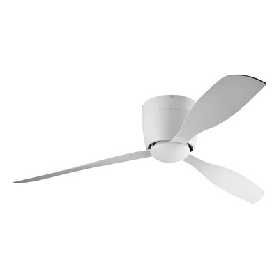 Ventilador De Techo Bora Blanco Control Remoto Led Grok 1.23 M 220v 130 Cm Blanco Acrílico 3