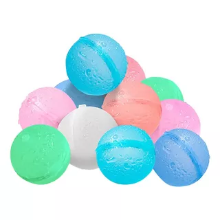 12 Globos De Agua Con Bombas,globos De Agua Reutilizables