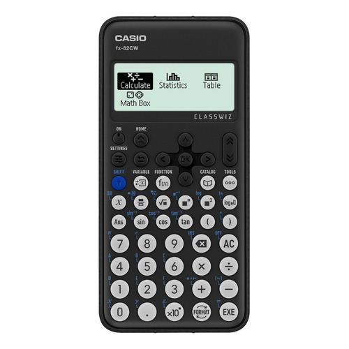 Calculadora Científica Casio Fx-82cw Classwiz 290 Funciones Color Negro