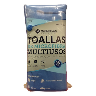 Toallas Microfibra (36 Pz) Mm