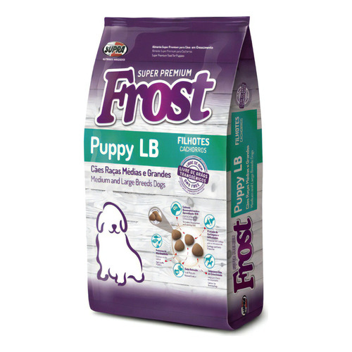 Comida Frost Cachorro Razas Grandes  15 + 2 kg