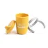 Vaso Antiderrame De Silicona - 3 En 1 - Marca Bella Tunno Color Amarillo