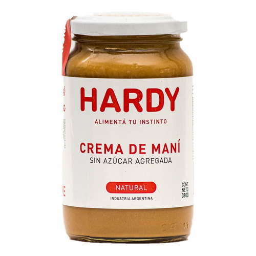 Hardy Crema De Mani Natural X 380 G