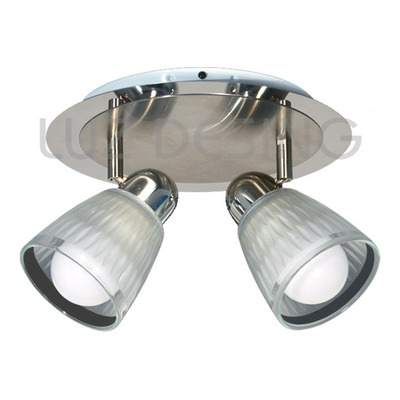 Plafon 3 Luces Abril Ideal Ventilador De Techo Apto Led