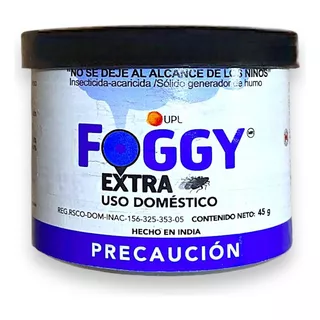 Foggy 1 Pza De 45g Generador Humo Insecticida