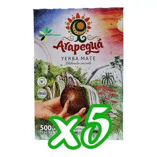 Yerba Mate Orgánica Biodinamica Arapegua 500gr 