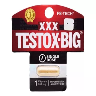 Potenciador Masculino Testox-big Xxx® Cáps Blinlab 700mg