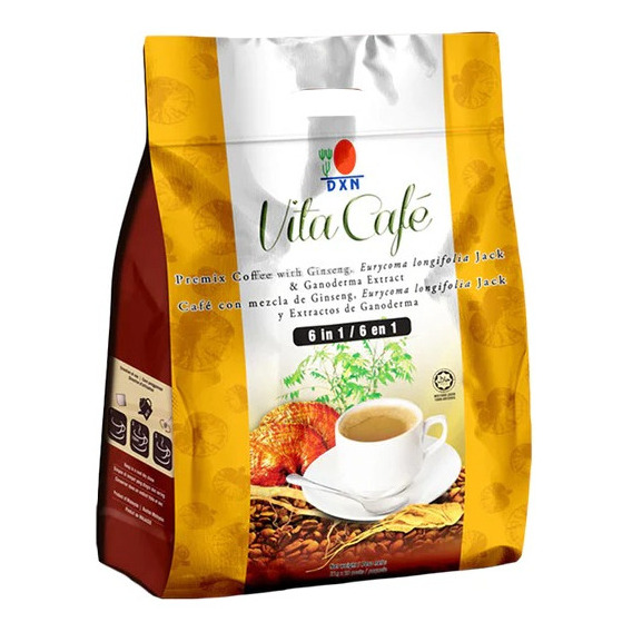 Vita Café 6 En 1 Dxn - C/ Ganoderma - Full Energía