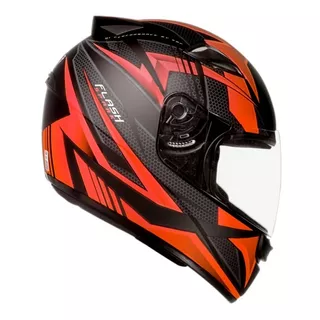 Capacete Motociclista Masculino Ebf New Spark Flash Fechado