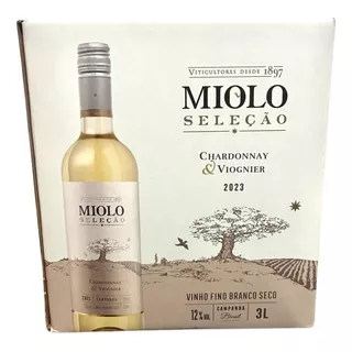 Vinho Branco Seco Miolo Seleção Especial Bag In Box 3 Litros