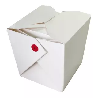 100 Caixas Box Delivery P/ Comida Fast Food 500ml E 850 Ml