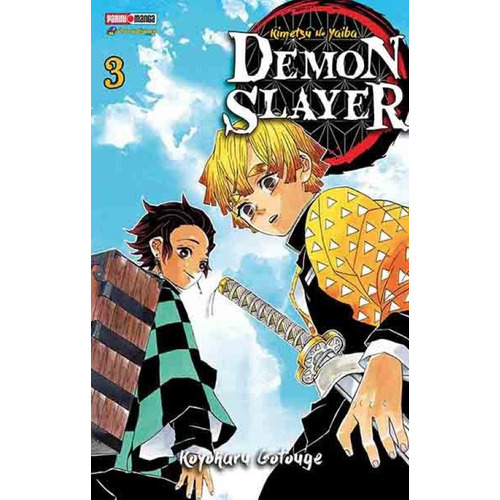Demon Slayer Manga Panini Anime Kimetsu No Yaiba Tomo 3
