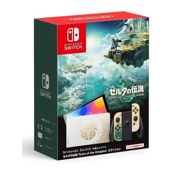 Consola Nintendo Switch Oled Zelda Tears Of The Kingdom