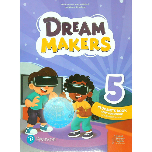 Dream Makers 5 - Student's Book + Workbook, de Gontow, Carlos. Editorial Pearson, tapa blanda en inglés americano, 2022