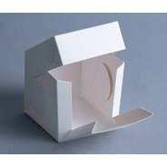 Caja 1 Pieza 10x10x10 Cm (x50 U.) Tortas Mini Porciones Tazas - 045 Bauletto