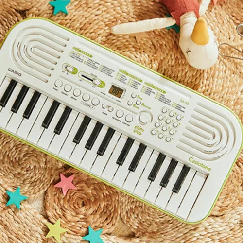 Teclado Infantil Casio Casiotone Sa-80 H2 44 Teclas Branco