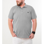 Camiseta Gola Polo Masculina Bolso Plus Size G6 A G9 Plp5