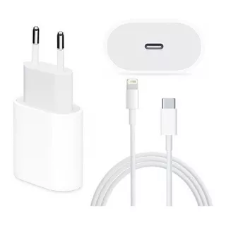 Cargador Carga Rapida Usb C +cable iPhone 13 Pro Max 12 Pro