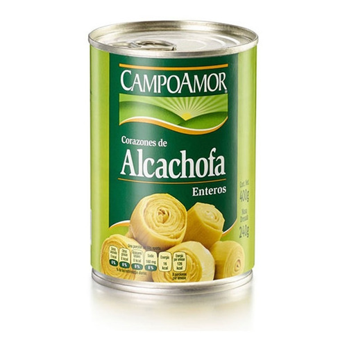 Corazón De Alcachofa Campoamor Enteros 400g