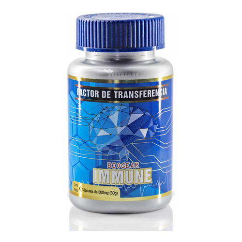 Factor De Transferencia Immune 60 Cápsulas Biogear Vegetal