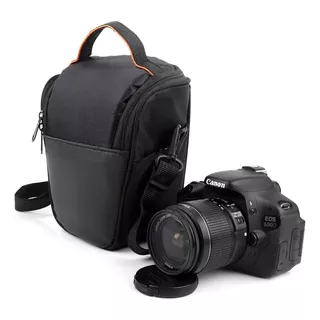 Bolso Cámara Fotográfica Y Lente Dslr Antigolpes Para Canon 