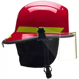 Casco Bullard Lt Ltx Para Bomberos Con Nfpa