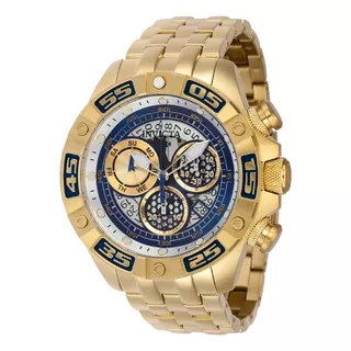 Relogio Invicta Coalition Forces Suiço Lançamento Dourado 