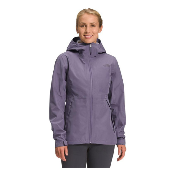Chaqueta Mujer The North Face Impermeable Dryzzle Ft Morado