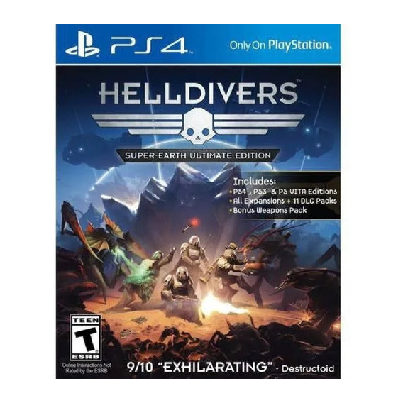 Helldivers Super Earth Definitive Edition para PS4 Fisico
