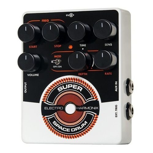 Pedal Electro Harmonix Ehx Super Space Drum Color Negro/blanco/rojo