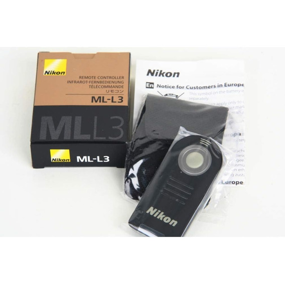 Control Remoto Ml-l3 Nikon D3400 D5500 D7100 D7200 D7000