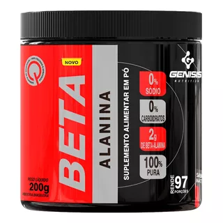 Beta Alanina 2000mg 100% Pura 200g Suplemento Pré Treino