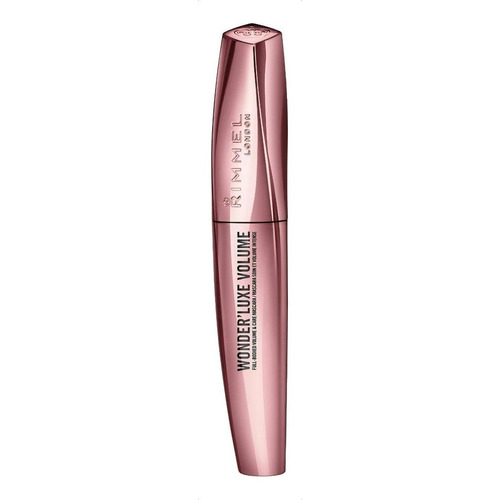 Máscara de pestañas Rimmel London Wonder'Luxe Volume 11ml color black brown