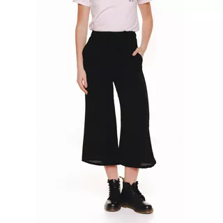 Pantalon Mujer Palazzo Negro Saloon Soma 